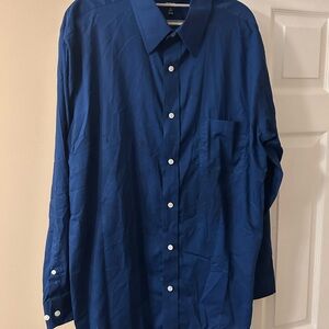 Men’s Dress Shirt - Navy Blue (18 - 34/35)